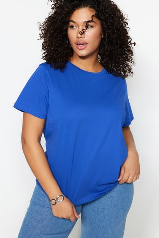 T-shirt - Azul-cobalto