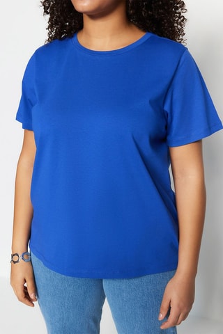 T-shirt - Azul-cobalto