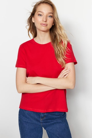2 T-shirts Rouge et blanc