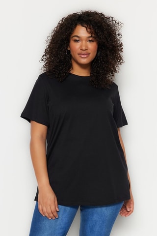 T-shirt Plus Size Preto