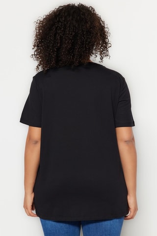 T-shirt Plus Size Preto