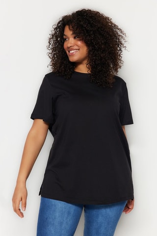 T-shirt Plus Size Preto