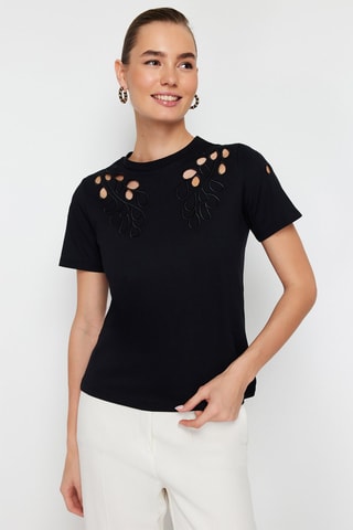 T-shirt regular - Noir