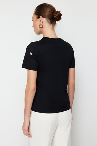 T-shirt regular - Noir