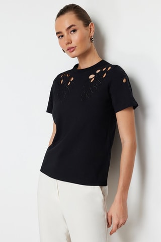 T-shirt regular - Noir