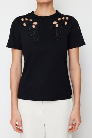 T-shirt regular - Noir