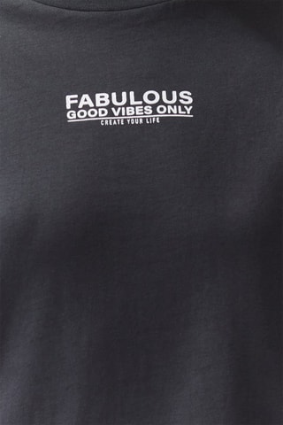 T-shirt oversize - Anthracite