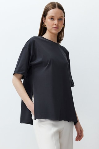 T-shirt oversize - Anthracite