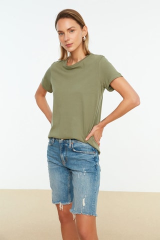 2 t-shirts - 
Vert et saumon
