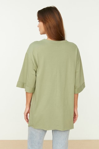 T-shirt oversize - Vert