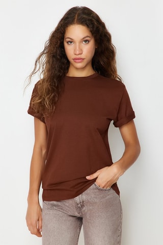 T-shirt Marron