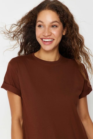 T-shirt Marron