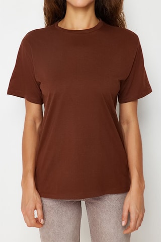 T-shirt Marron