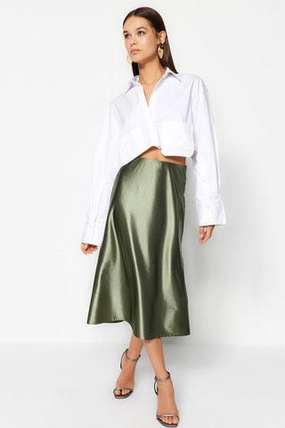Saia midi - Verde