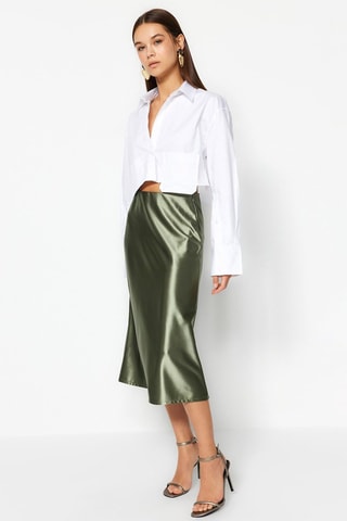 Saia midi - Verde