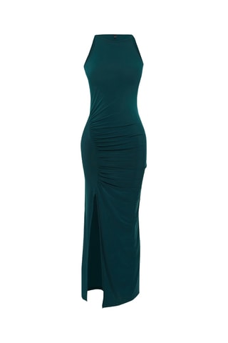 Robe fourreau - Vert émeraude