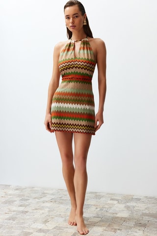 Vestido direito - Verde