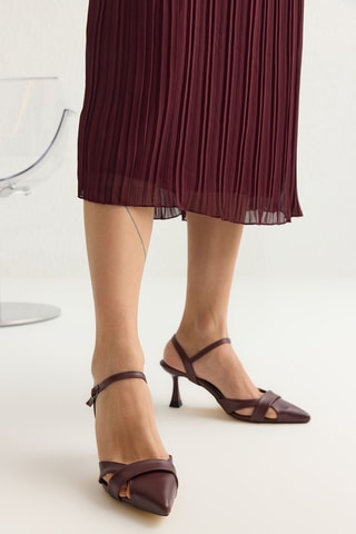 Sapatos de salto - Bordô