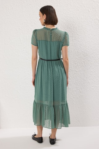Robe midi - Kaki