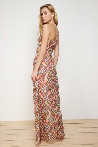 Robe longue - Vert émeraude