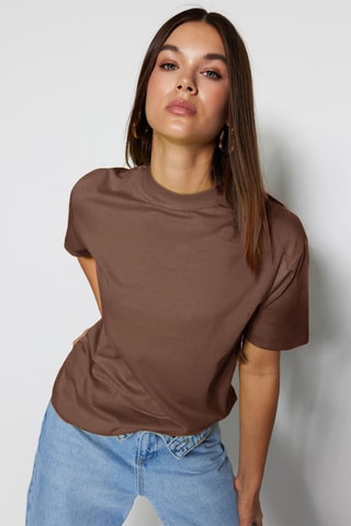 T-shirt - Marron clair