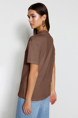 T-shirt - Marron clair