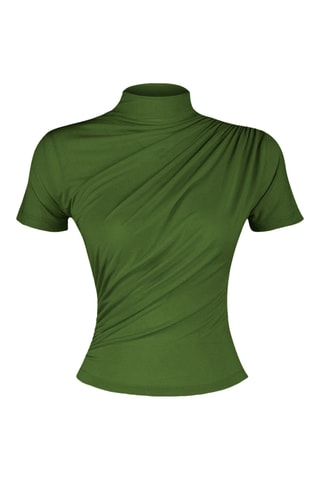Top - Vert olive