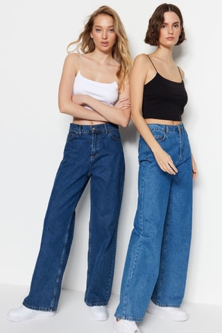 2 crops tops - Noir