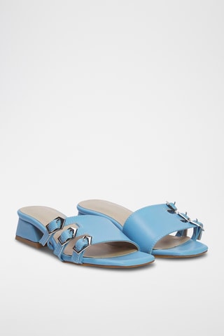 Mules de salto - Azul-claro