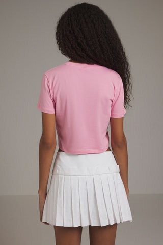 T-shirt cropped - Rose