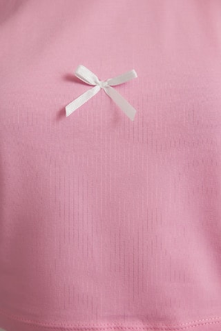 T-shirt cropped - Rose