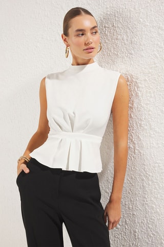 Top - Blanc
