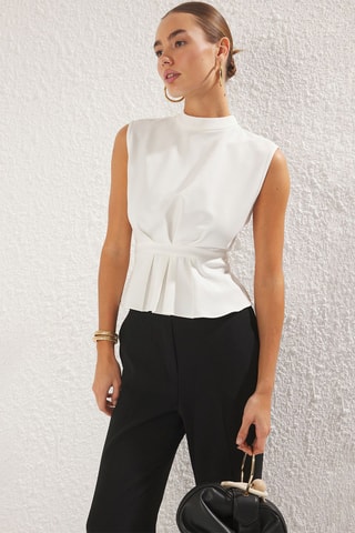 Top - Blanc