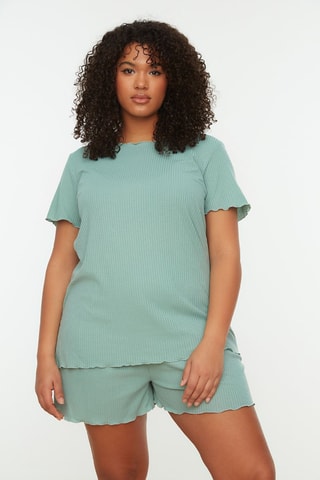 Pijama - Verde-hortelã