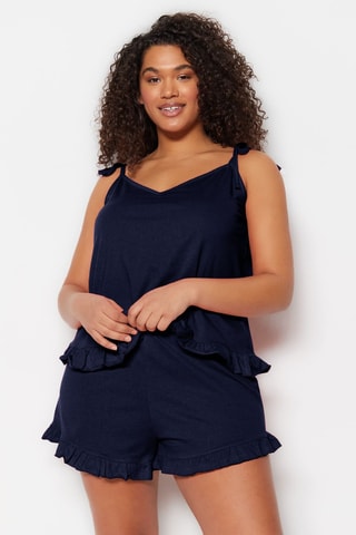 Pijama - Azul-marinho