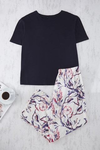 Pijama - Azul-marinho