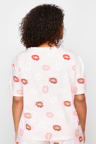 Pijama - Rosa e vermelho