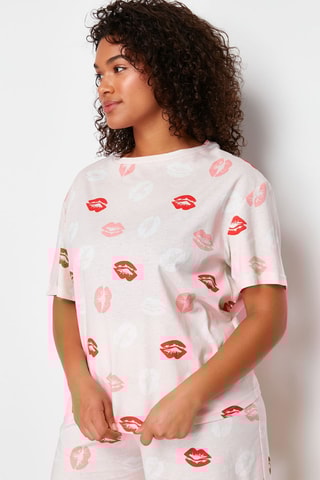 Pijama - Rosa e vermelho