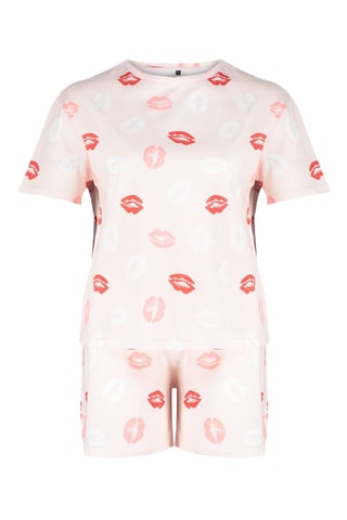 Pijama - Rosa e vermelho
