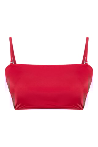 Parte de cima de biquíni - Vermelho