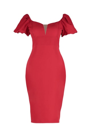 Vestido justo - Vermelho
