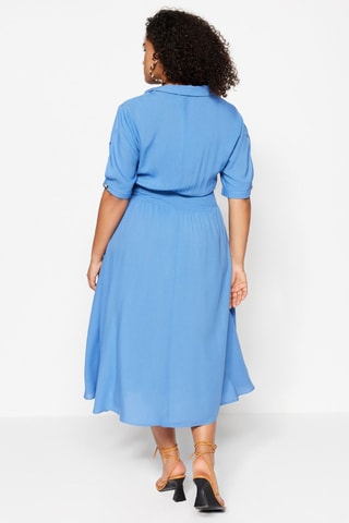 Vestido midi - Azul