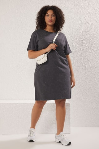 Vestido t-shirt - Antracite