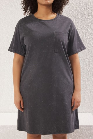 Vestido t-shirt - Antracite