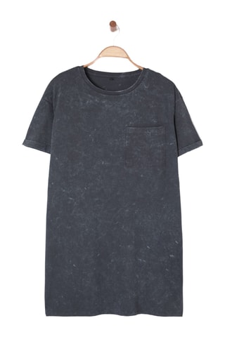 Vestido t-shirt - Antracite