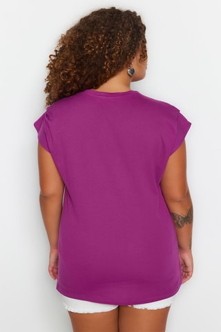 T-shirt oversize - Violeta