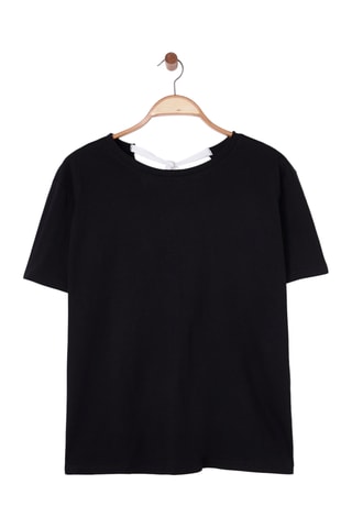 T-shirt oversize - Preto