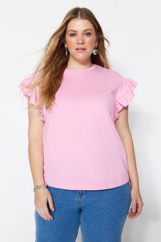 T-shirt oversize - Rosa