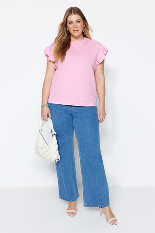T-shirt oversize - Rosa