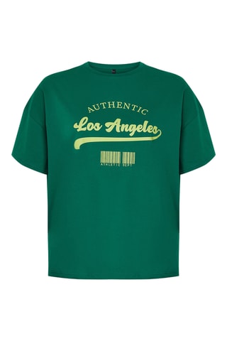 T-shirt oversize - Verde